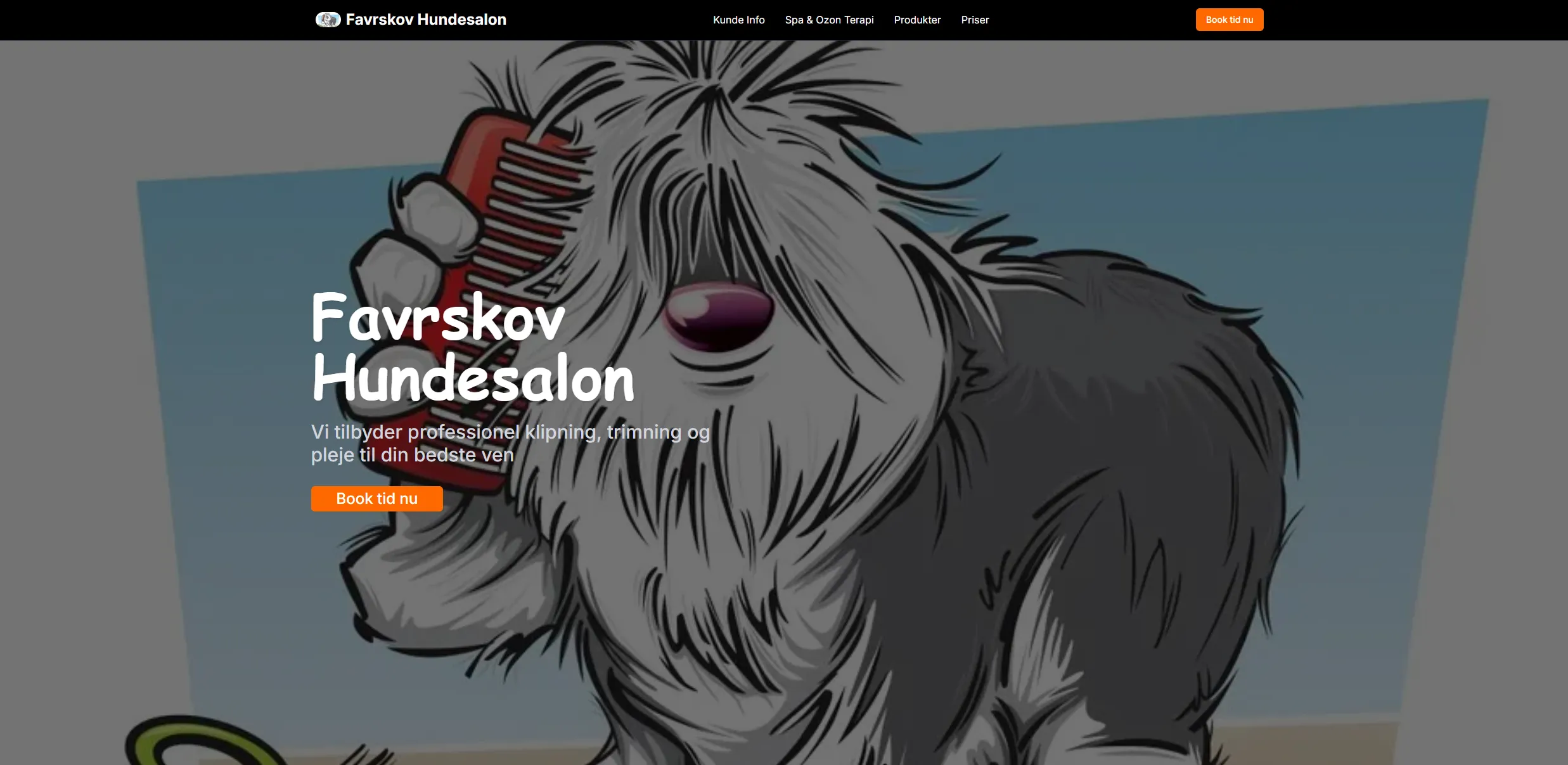 Favrskov Hundesalon project thumbnail